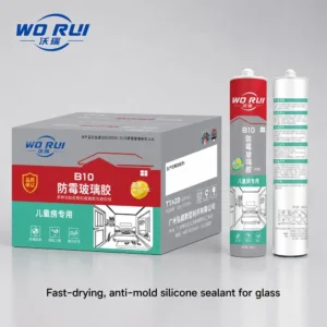 hongyun b10 fast drying anti mold glass adhesive